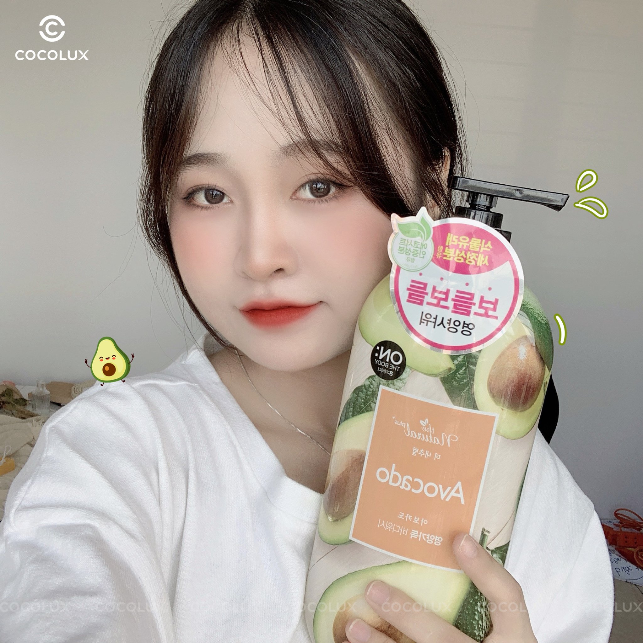 Sữa Tắm On: The Body The Natural Plus Avocado The Body Wash 900g