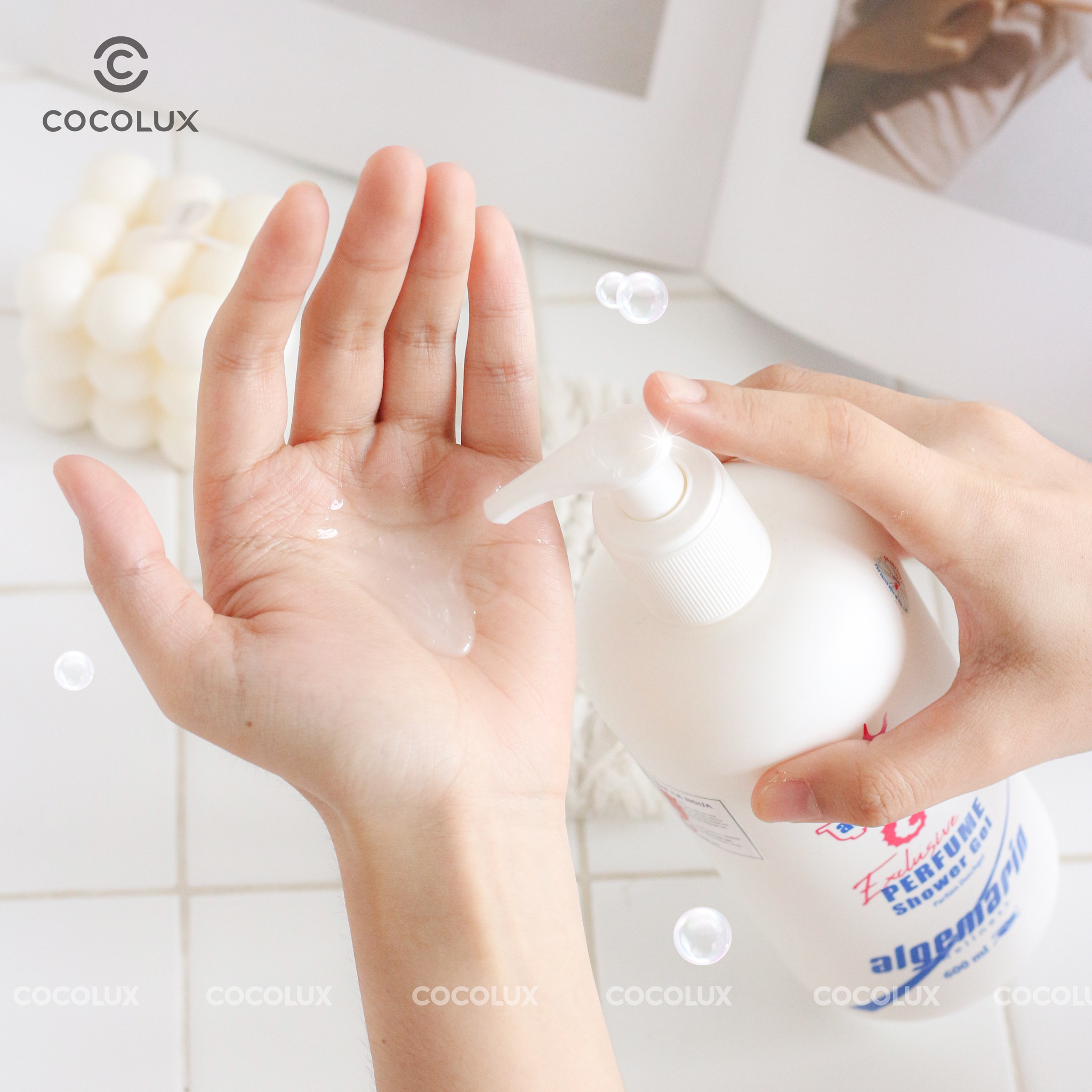 Sữa Tắm Algemarin Perfume Shower Gel Cá Ngựa Đức 600ml