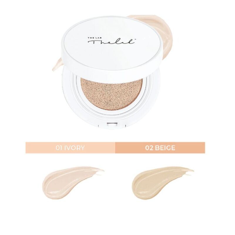 Phấn Nước The Lab Oligo Hyaluronic Acid Healthy Cream Cushion Dưỡng Da Cấp Ẩm #02 Beige 12g