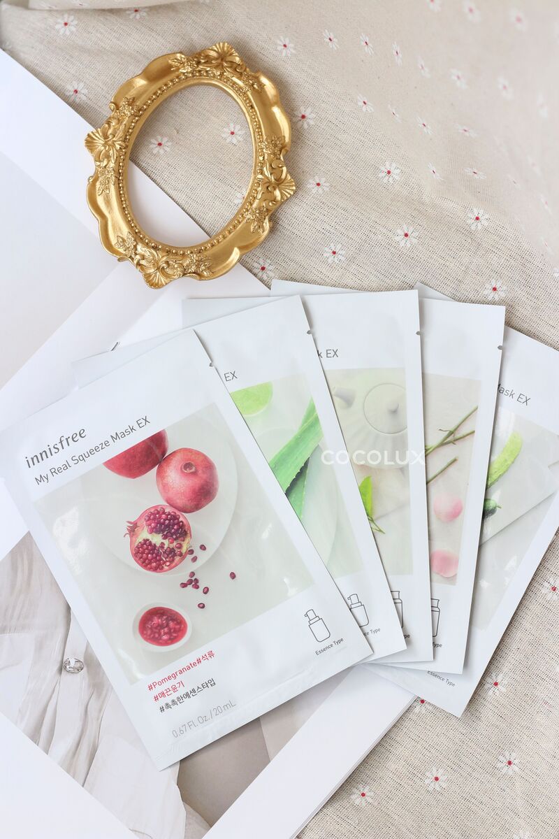 Mặt Nạ Innisfree My Real Squeeze Mask Dưa Leo 20ml (1 PCS)