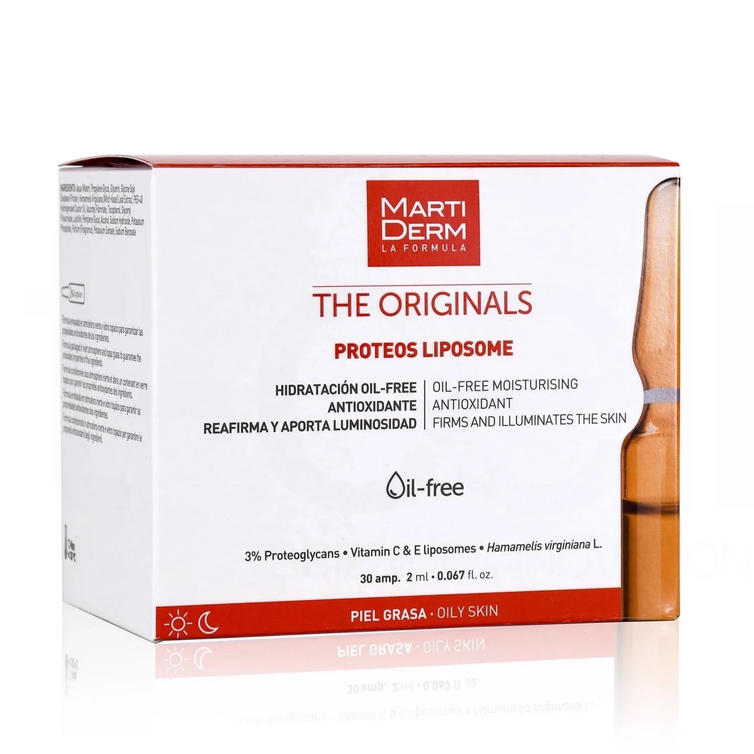 Tinh chất MartiDerm The Originals Proteos Liposome Chống Oxy Hóa & Điều Tiết Bã Nhờn  30 Ống
