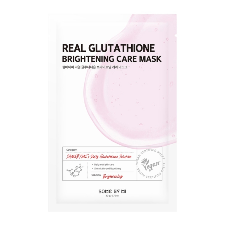 Mặt Nạ Some By Mi Real Glutathione Brightening Care Mask 20g