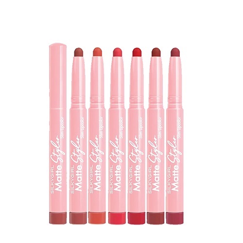 Son Bút Chì Silkygirl Matte Styler Slim Lipcolor 1.4g - 02 Boho