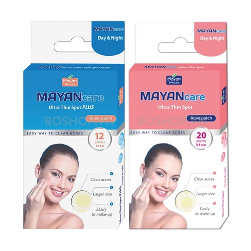 Miếng Dán Mụn Mayan Ultra Thin Spot Acne Patch 20+4 PCS