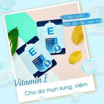 Mặt Nạ Food A Holic - Vitamin E Cấp Ẩm Đa Tầng 1 PCS 
