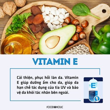Mặt Nạ Food A Holic - Vitamin E Cấp Ẩm Đa Tầng 1 PCS 