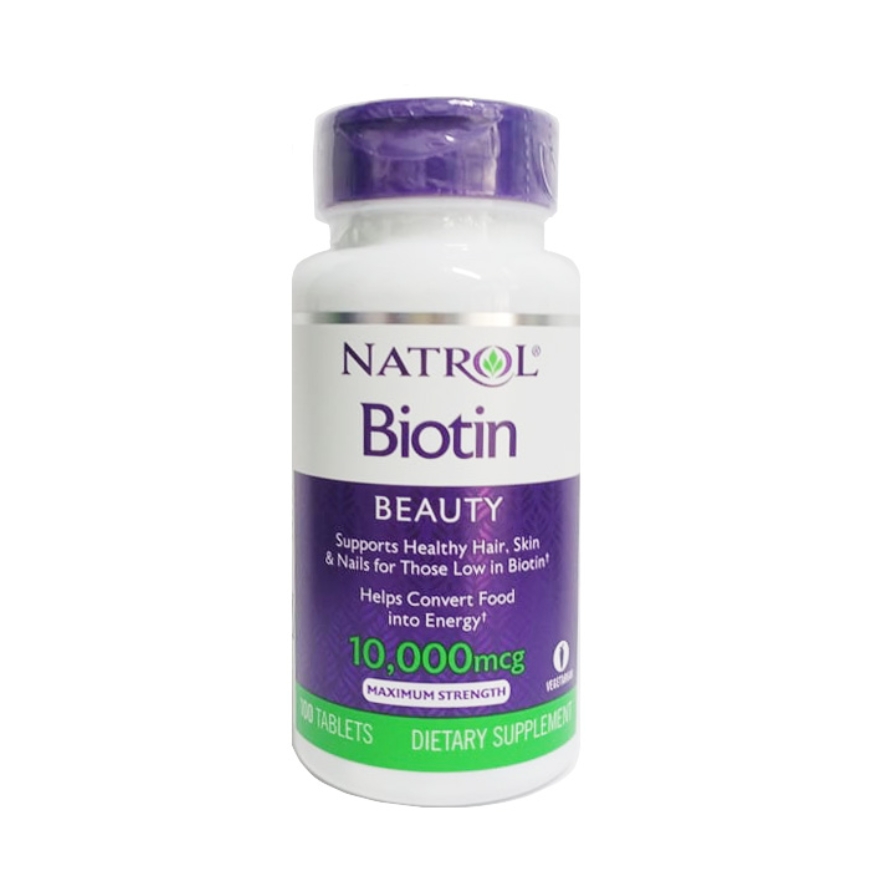 Viên Uống Natrol Biotin Giúp Mọc Tóc 100 viên