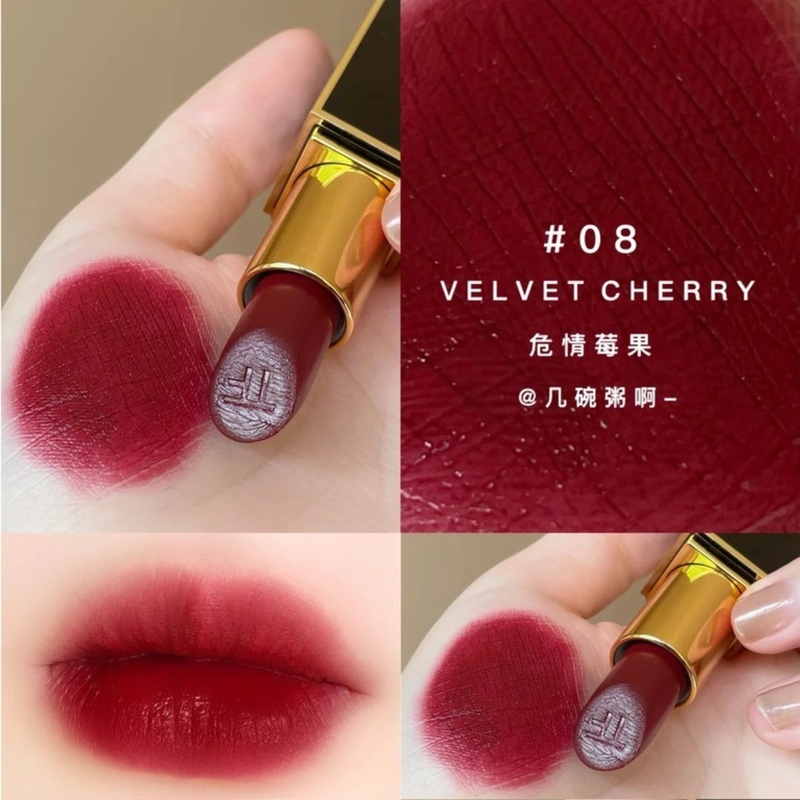 Son Thỏi Tom Ford Lip Color Matte Lipstick 08 Velvet Cherry 3g 