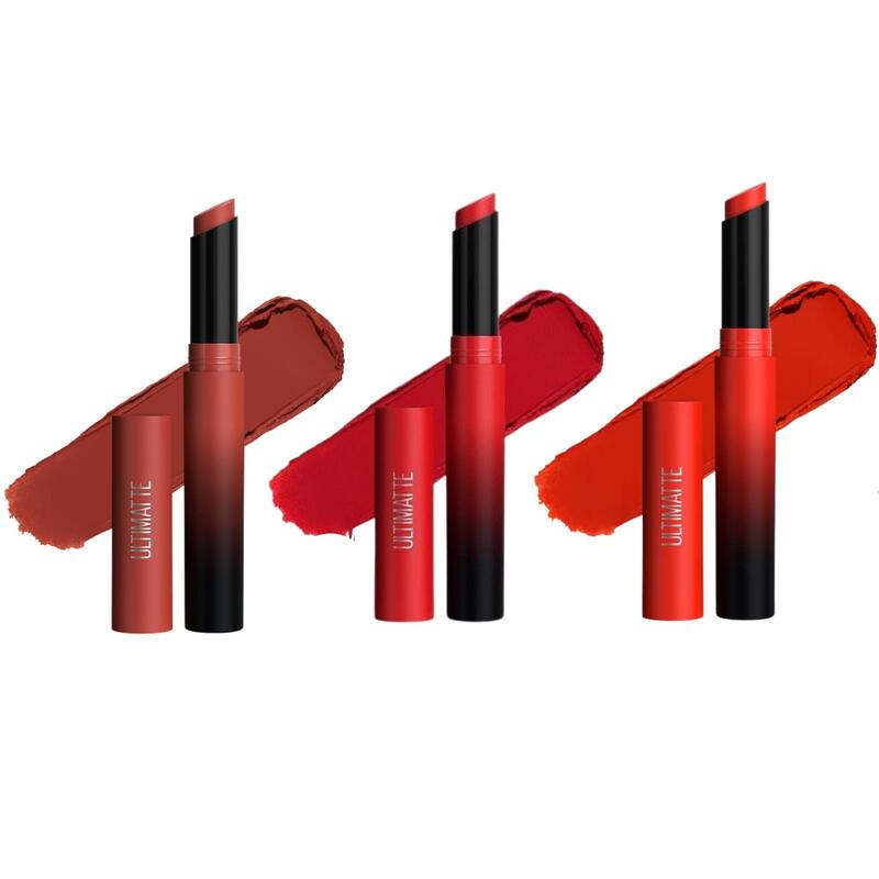 Son Thỏi Maybelline Ultimatte Mịn Môi Siêu Nhẹ 199 More Ruby 1.7g