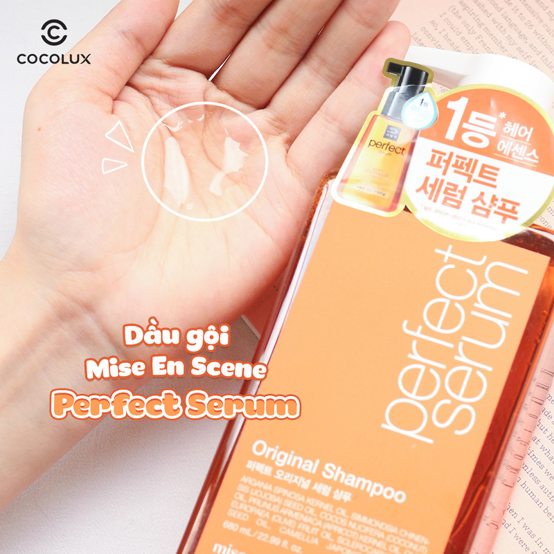Dầu Gội Miseen Scene Perfect Serum Original Shampoo NEW 680ml