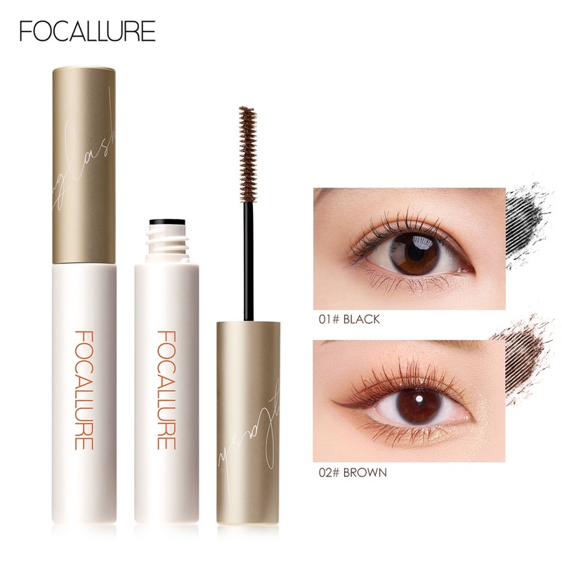 Mascara Focallure Filled Chuốt Lông Mi Dài Cong Và Đều #02 6g