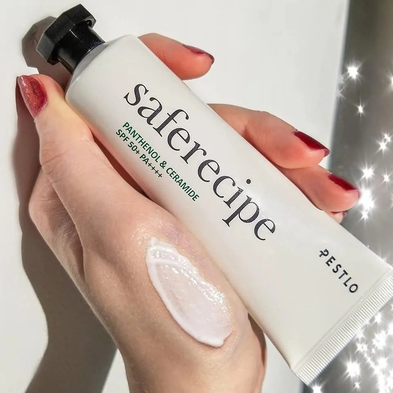 Kem Chống Nắng Pestlo Saferecipe Panthenol & Ceramide SPF 50+ 50ml