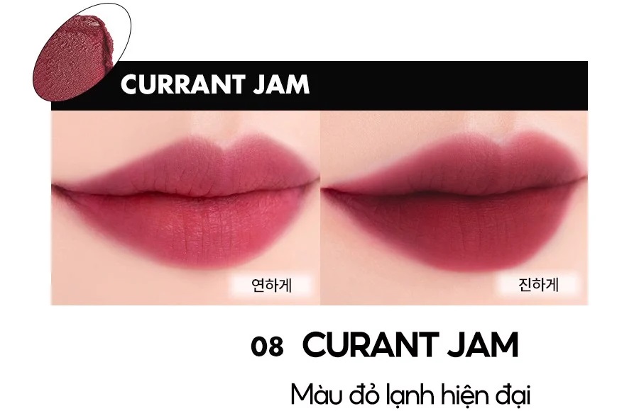Son Kem Romand Blur Fudge Tint - #08 Curant Jam