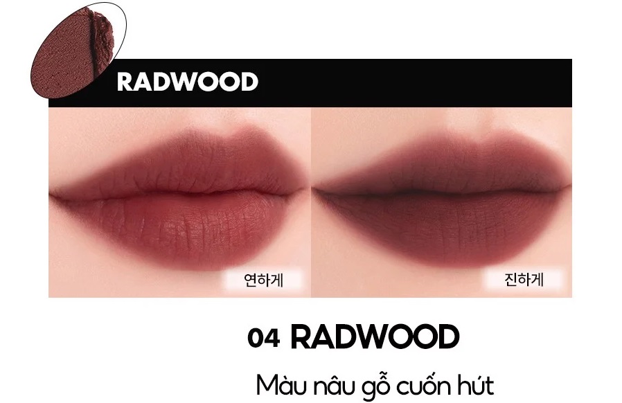 Son Kem Romand Blur Fudge Tint - #04 Radwood