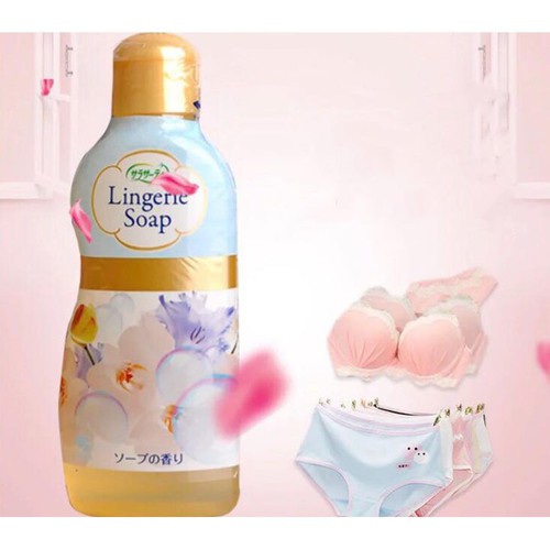 Dung Dịch Vệ Sinh Đồ Lót Nhật Bản Lingerie Soap 120ml