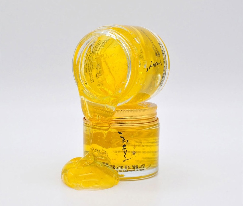 Kem Dưỡng Lebelage Hee Yul Premium 24K Gold Ampoule Cream 70ml