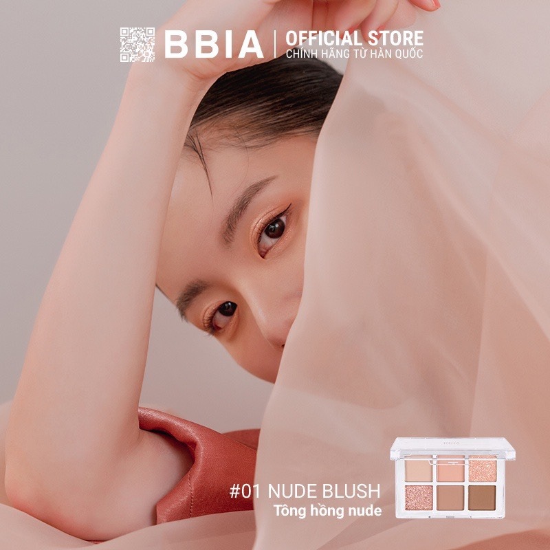 Phấn Mắt Bbia Ready To Wear Eye Palette 01 Nude Blush 5g 