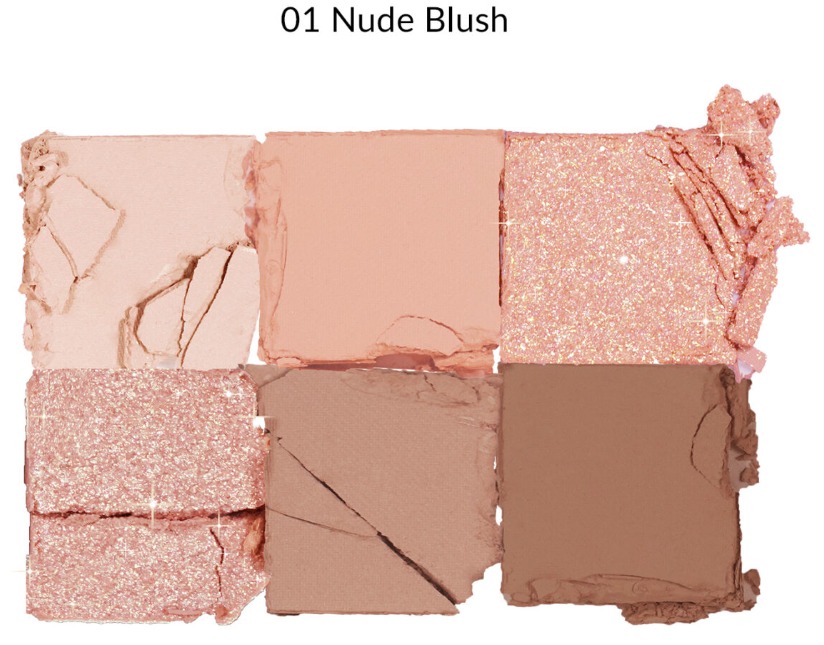 Phấn Mắt Bbia Ready To Wear Eye Palette 01 Nude Blush 5g 