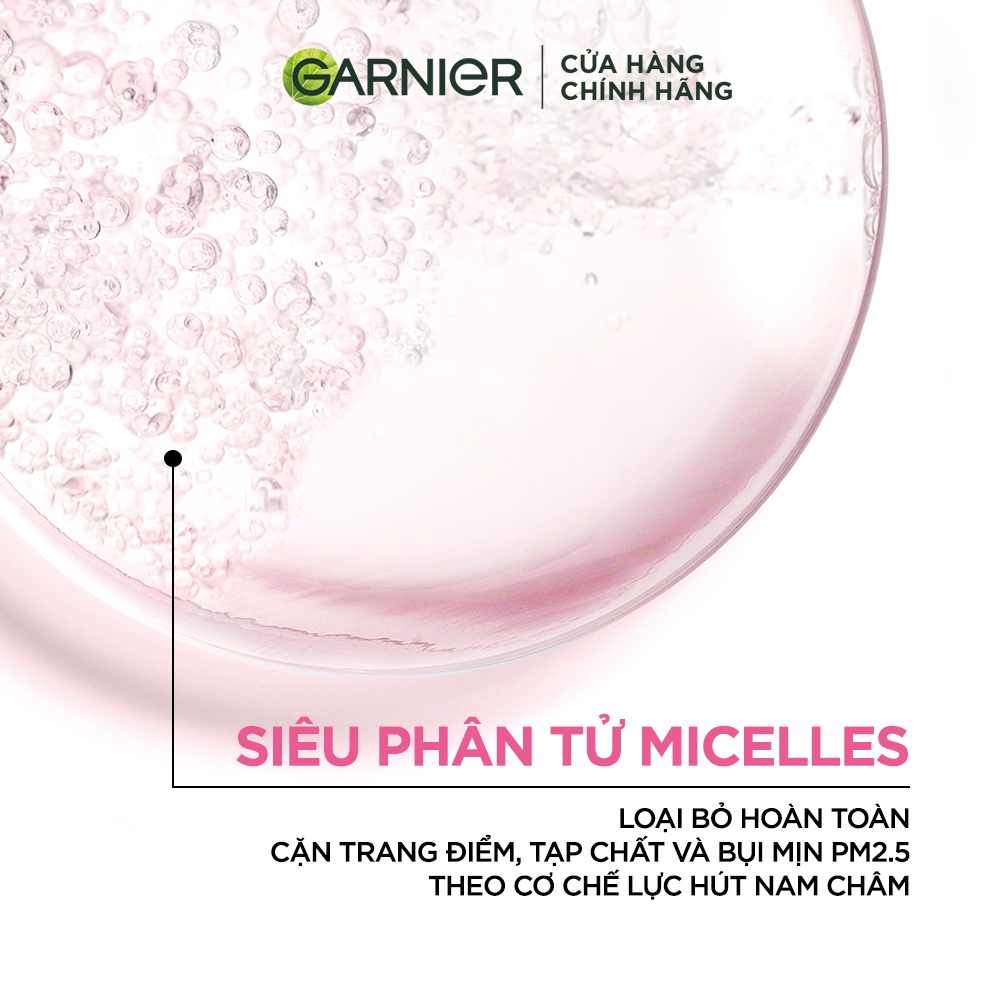 Nước Tẩy Trang Garnier Micellar Cleansing Water For Sensitive Skin Cho Da Nhạy Cảm 400ml