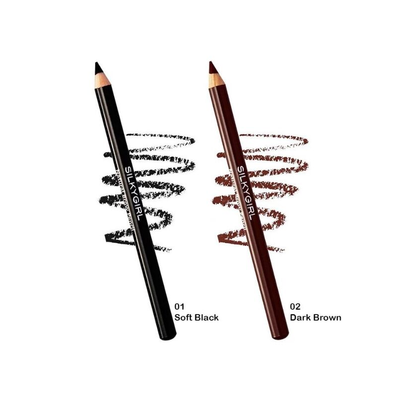 Chì Kẻ Mày SILKYGIRL - Màu Nâu Đậm 02 Dark Brown