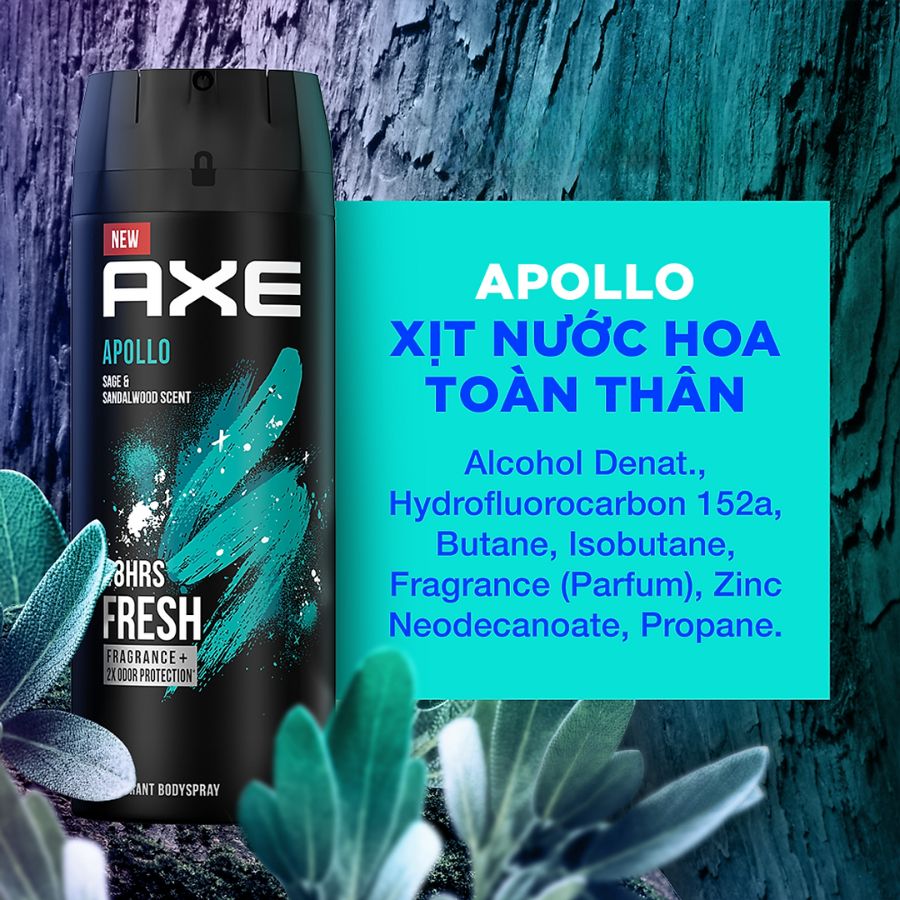 ​​Xịt Khử Mùi AXE Apollo 135ml