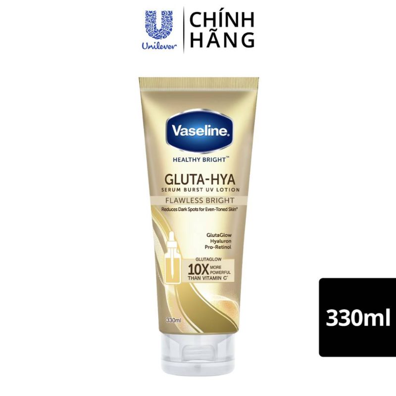 Sữa Dưỡng Thể Vaseline Bảo Vệ Sáng Mịn Ban Ngày 330ml