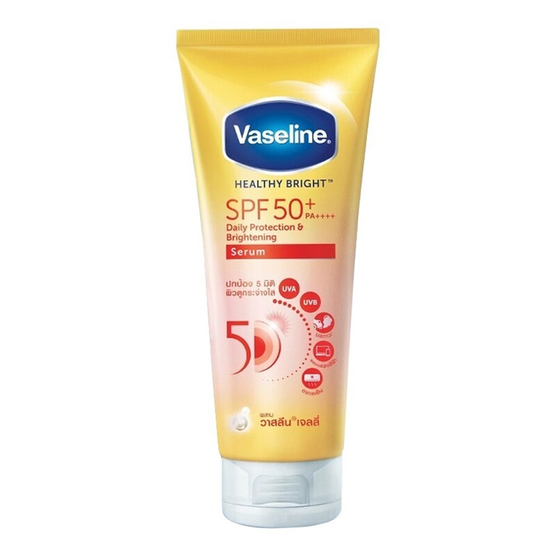Sữa Dưỡng Thể Vaseline Healthy Bright Spf50+ Daily Protection & Brightening Serum Dưỡng Da Chống Nắng 300ml