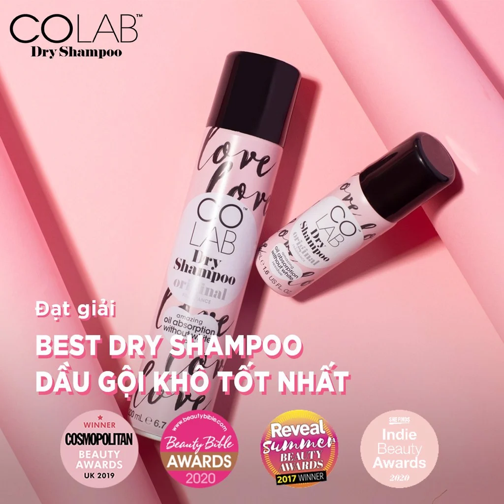 Dầu Gội Khô Colab Dry Shampoo Original 50ml