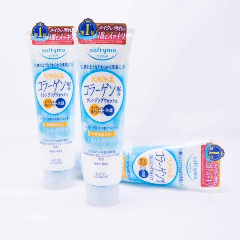 Sữa Rửa Mặt Tẩy Trang Kosé Softymo Cleansing Foam Collagen 190g