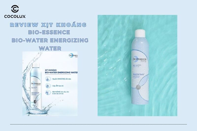 Review xịt khoáng Bio - Essence với khả năng dưỡng da, cấp ẩm tức thì