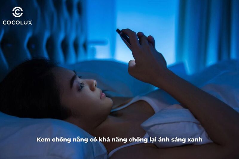 Ánh sáng xanh có thể gây hại cho da