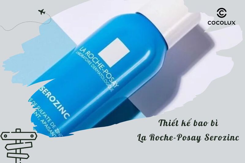 Thiết kế bao bì xịt khoáng La Roche-Posay Serozinc