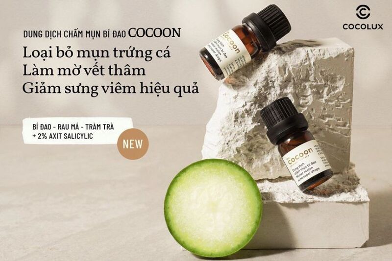 Dung Dịch Chấm Mụn Bí Đao Cocoon 