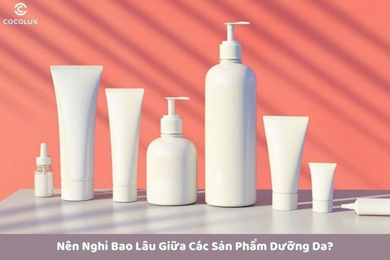 Giữa các bước skincare đều có thời gian chờ từ 30-60 giây 