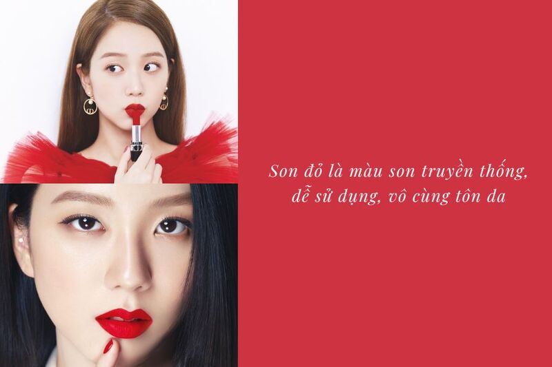 Lý do son đỏ lại được yêu thích