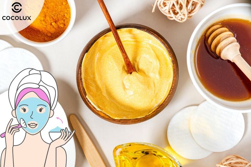 Tẩy tế bào chết da mặt với Nghệ tươi và Mật Ong