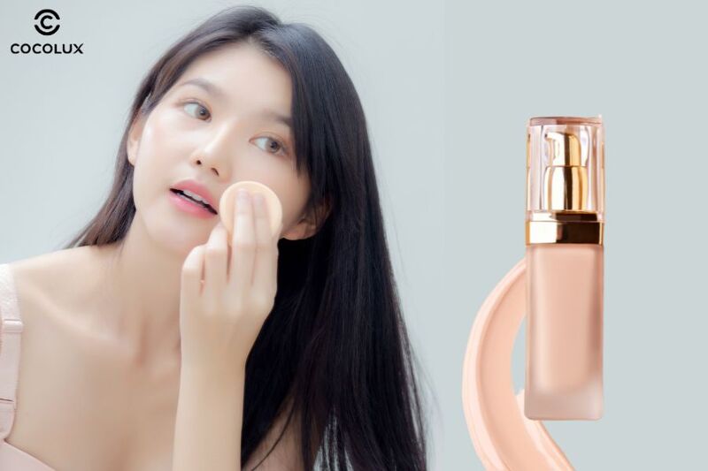 Đánh kem nền cho da mụn giúp che phủ khuyết điểm cực tốt