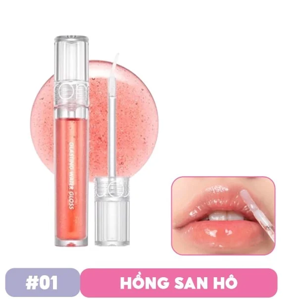 Son Tint Romand Glasting Water Gloss 01 Sanho Crush 4.5g