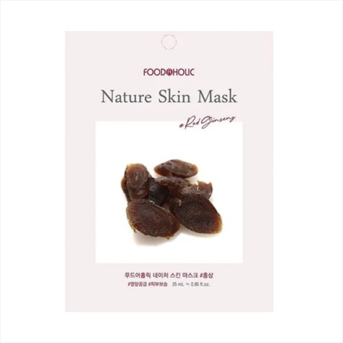 Mặt Nạ 3D Foodaholic Nature Skin Mask Sâm 25ml