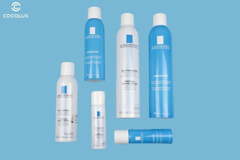 Một số điểm giống nhau của xịt khoáng La Roche-Posay trắng và xanh