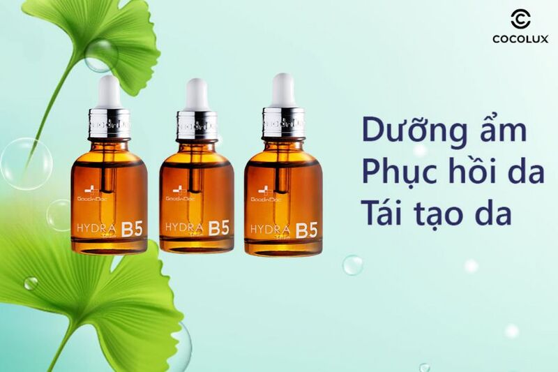 Tinh Chất Cấp Nước V&agrave; Phục Hồi Da GoodnDoc Hydra B5 30ml