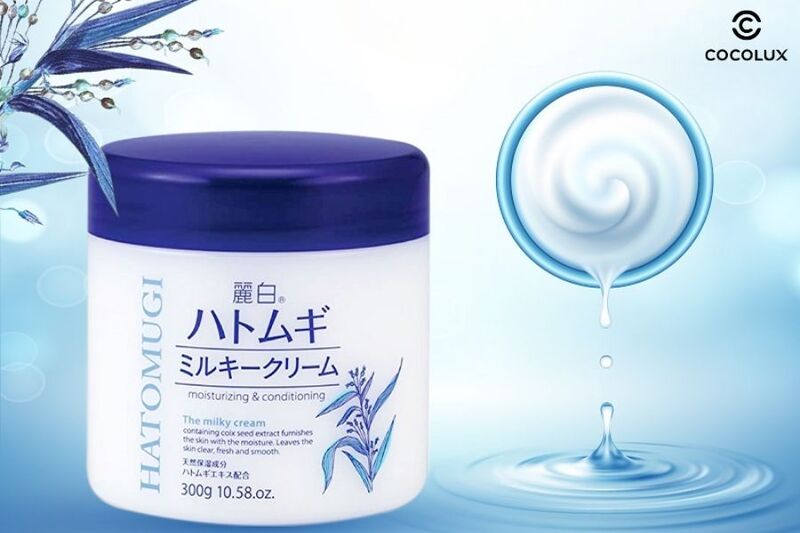 Kem dưỡng ẩm Hatomugi Moisturizing & Conditioning 