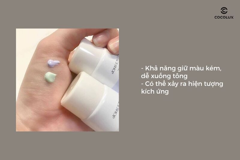 Review kem lót The Face Shop Air Cotton Makeup Base bình dân, giá rẻ