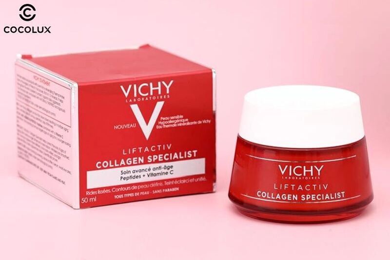 Kem dưỡng Vichy Collagen Liftactiv săn chắc v&agrave; tươi trẻ l&agrave;n da 50ml