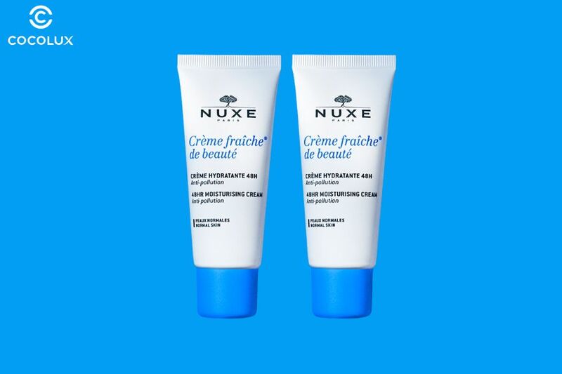 Thiết kế, bao b&igrave; kem dưỡng NUXE