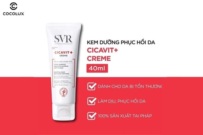 Cảm nhận sau khi d&ugrave;ng em Dưỡng SVR Phục Hồi L&agrave;m Dịu Da Cicavit+ Cr&egrave;me 40ml