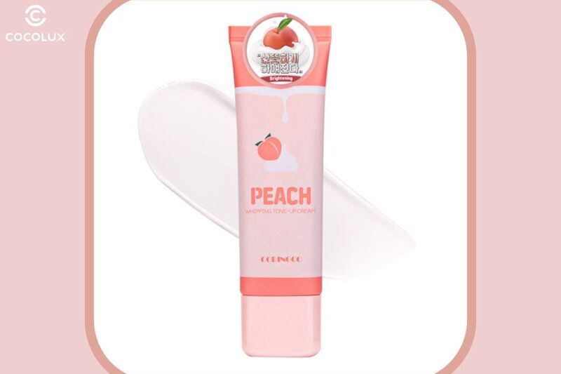 Kết cấu Kem Dưỡng Coringco Peach Whipping Tone Up Cream