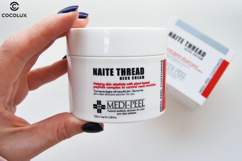 Thiết kế bao b&igrave; Kem Dưỡng Medi-Peel Naite Thread Neck Cream 100ml