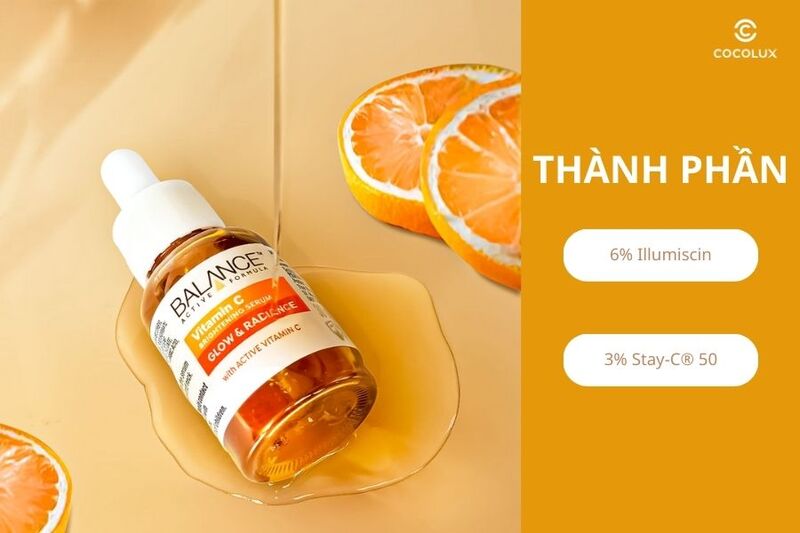 Thành phần của serum Balance Vitamin C
