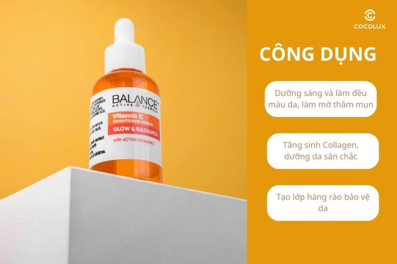 Công dụng của serum Balance Vitamin C